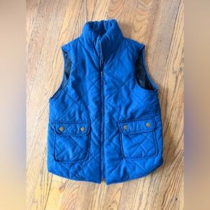 Blue Quilted Women's Vest